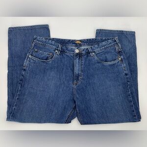 Tommy Bahama Jeans Mens 40 Blue Standard Straight Pants Denim Dark Wash 40x28.5*